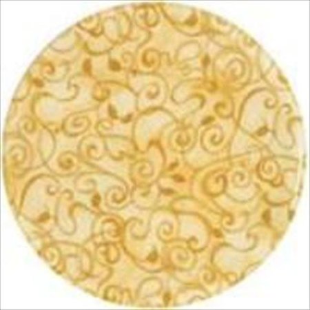 ANDREAS Andreas TRT-960 10 in. Gold Elegance Silicone Trivet - Pack of 3 TRT-960